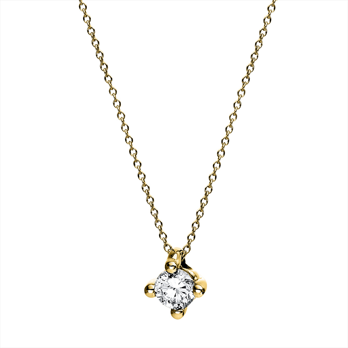 Solitaire Collier 0,2ct