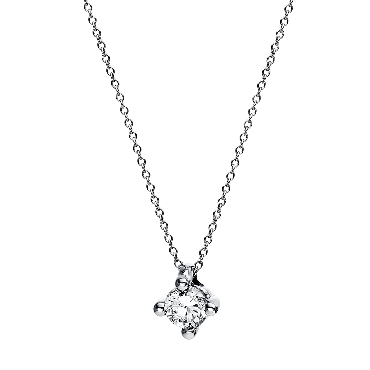 Solitaire Collier 0,2ct