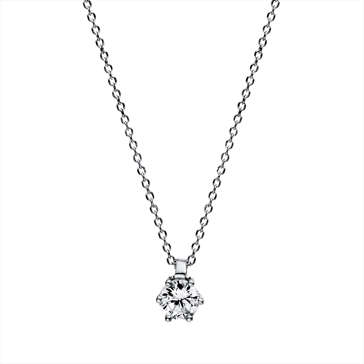 Solitaire Collier 0,15ct