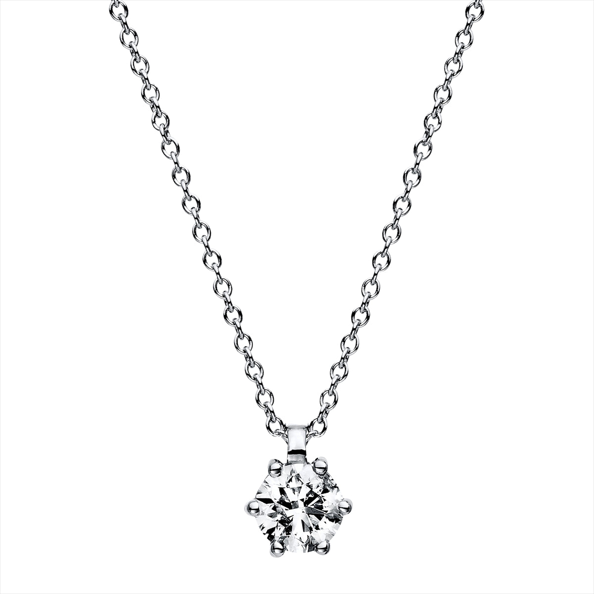 Solitaire Collier 0,4ct