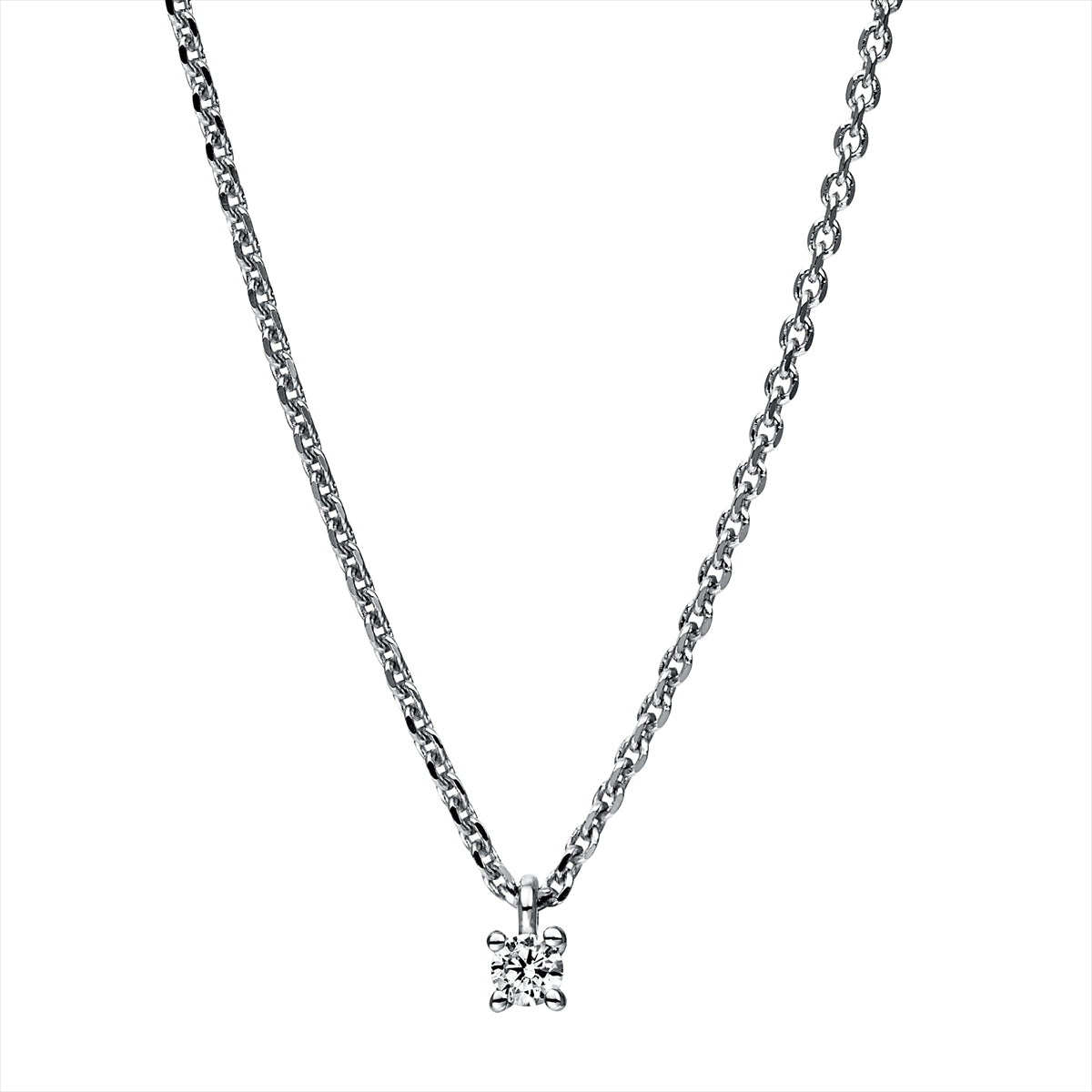 Solitaire Collier 0,05ct