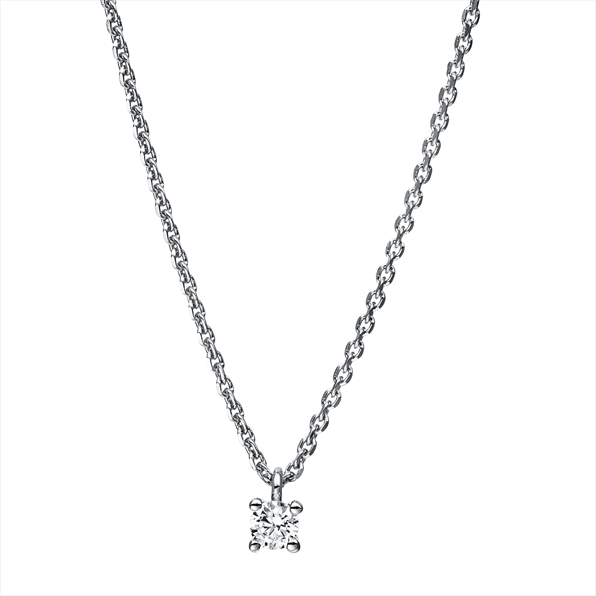 Solitaire Collier 0,1ct