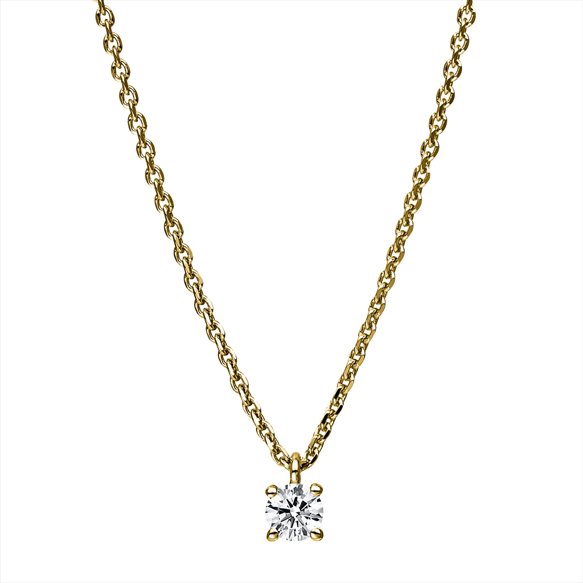 Solitaire Collier 0,15ct