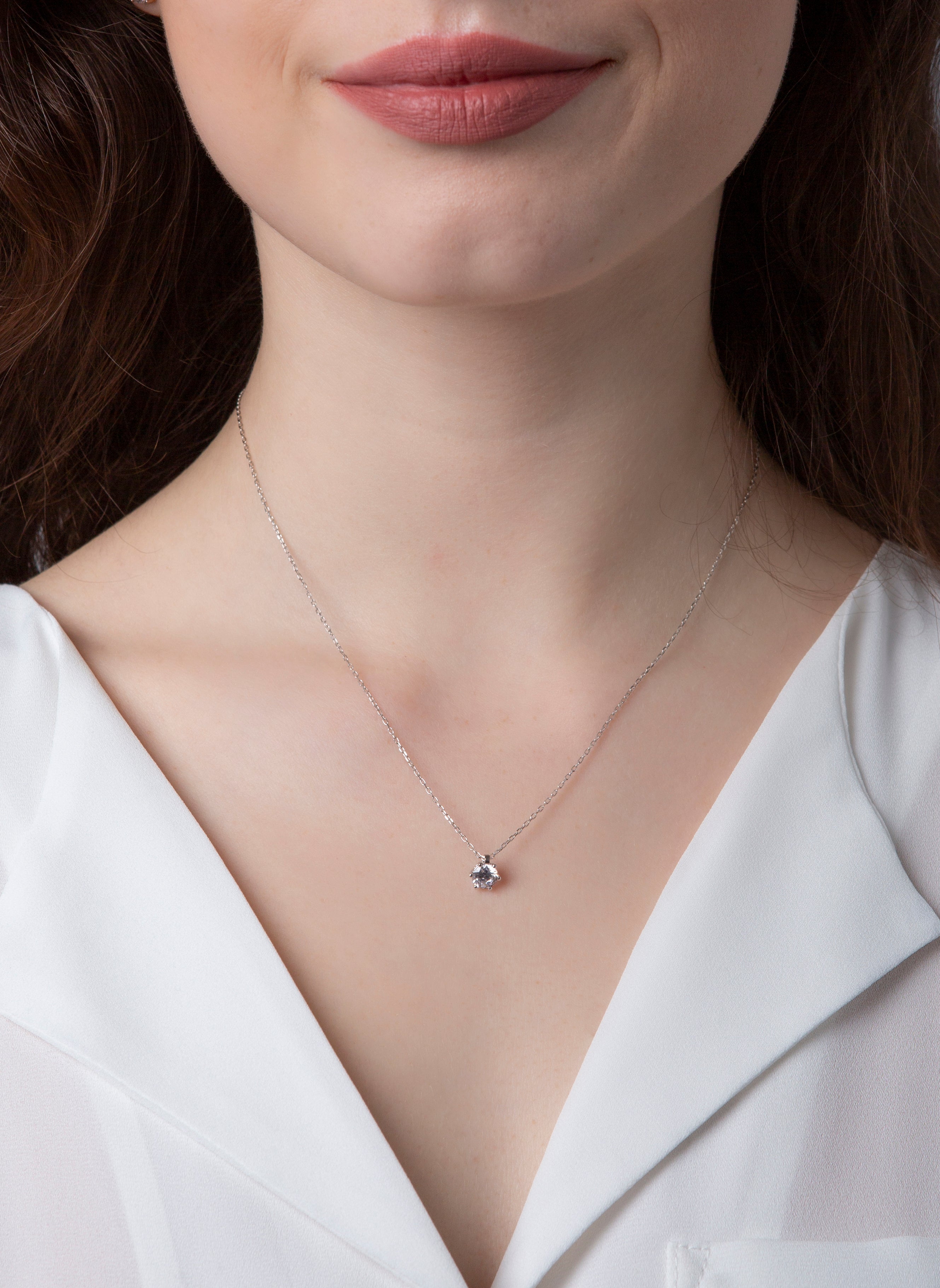 Solitaire Collier 0,5ct