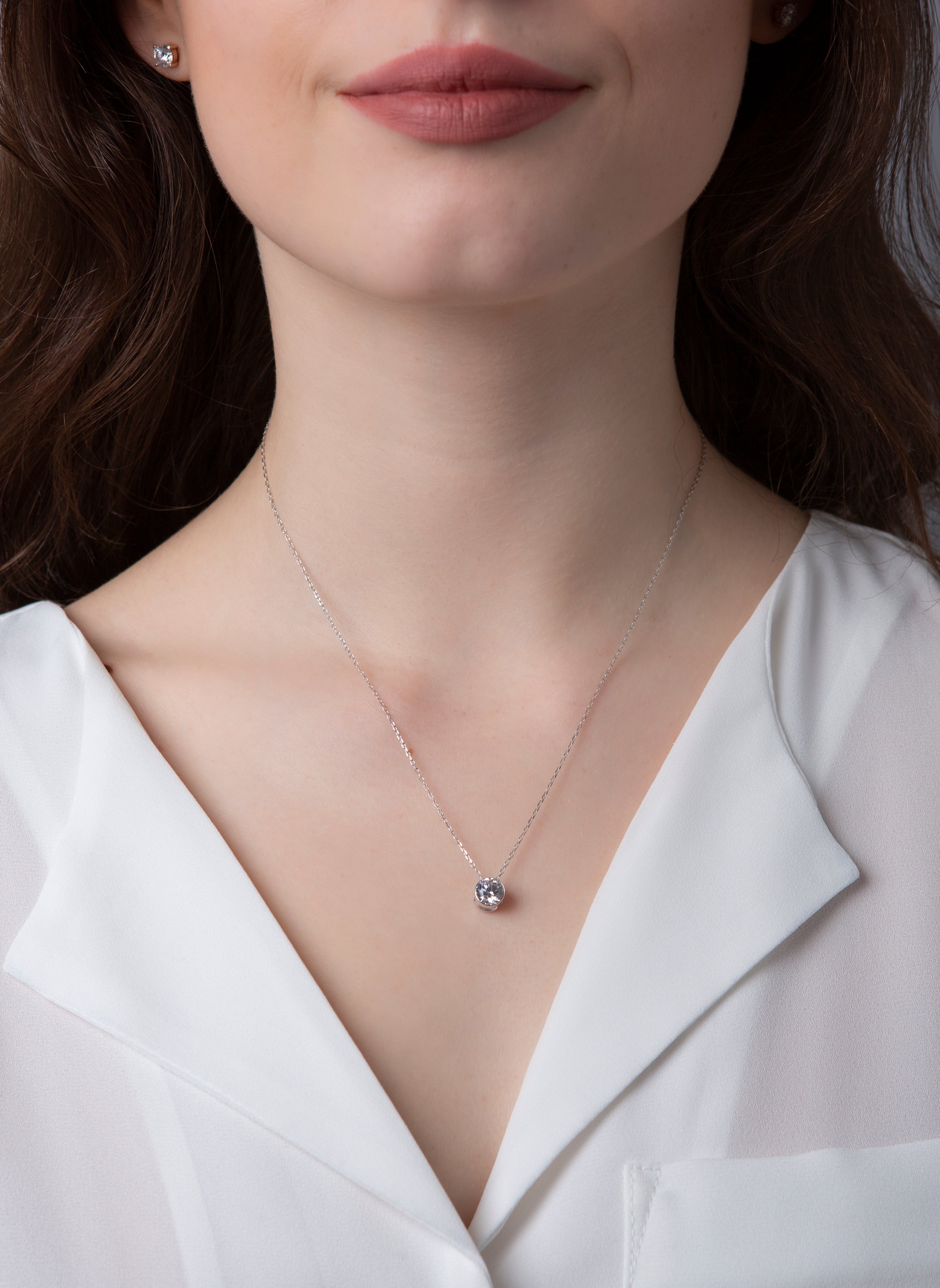 Solitaire Collier 1ct