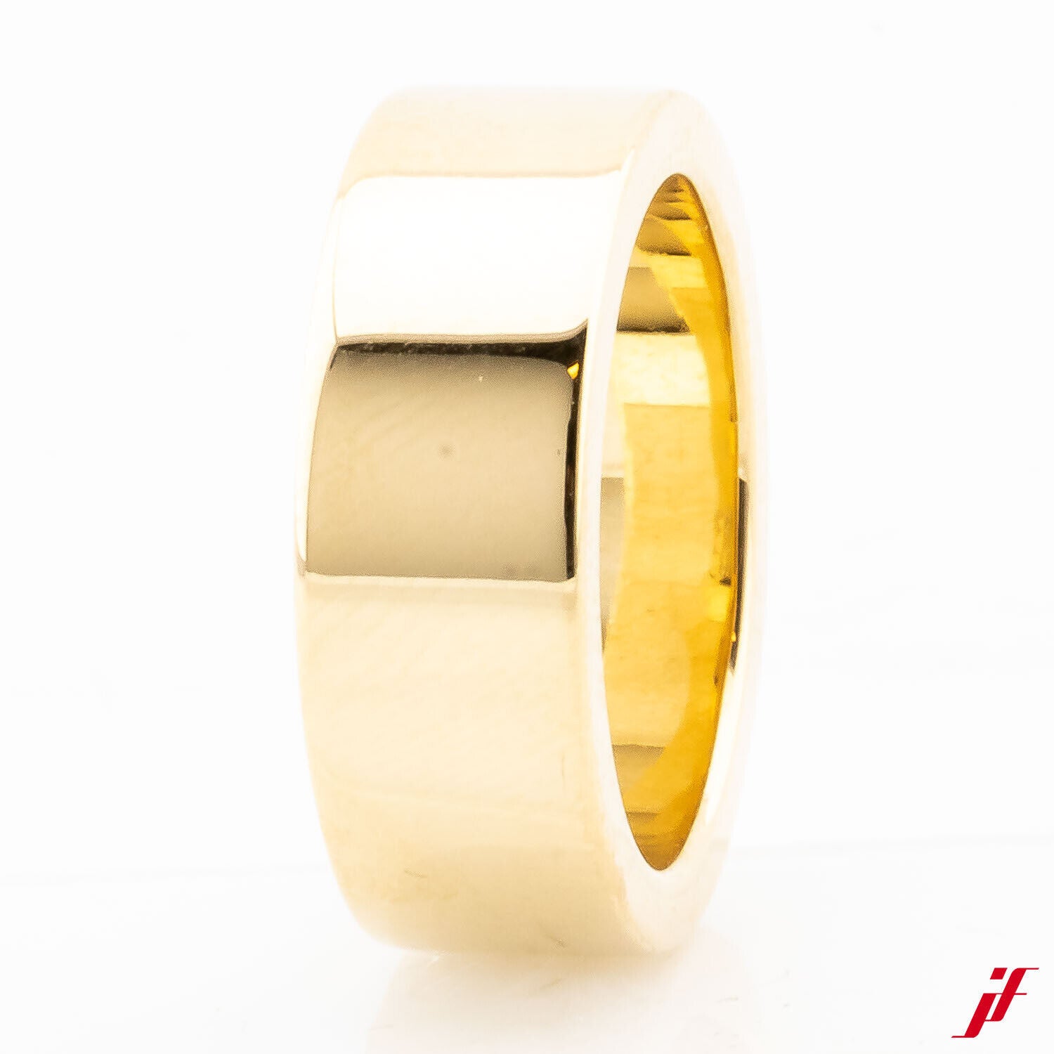 Bandring 585/14K Gelbgold ohne Besatz 50