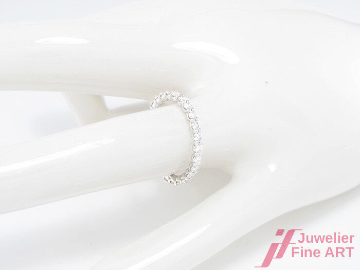 MEMOIRE 750/18K WG - 26 Brillanten gesamt 1,21ct H/VSI - Gr. 55 - 2,0 g