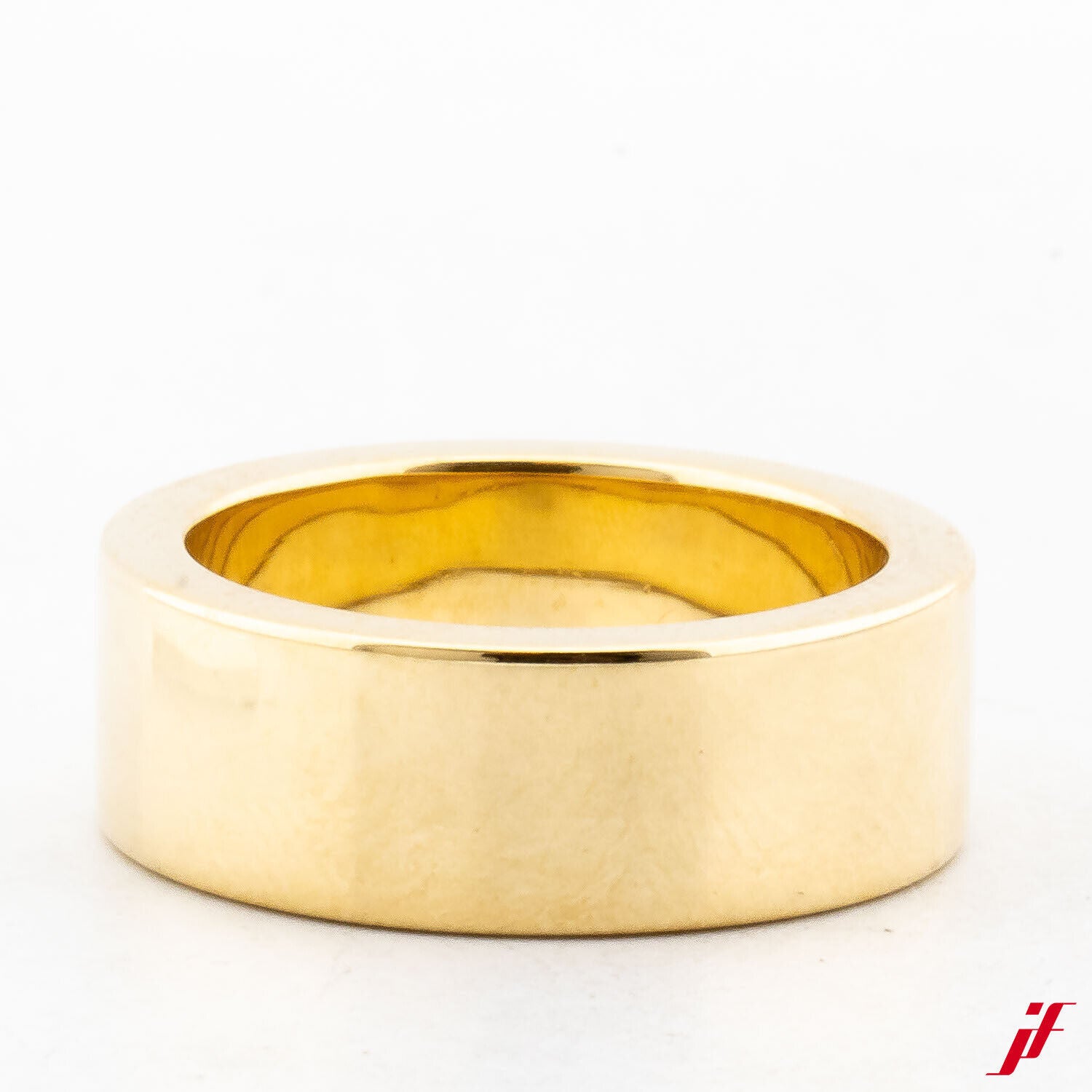 Bandring 585/14K Gelbgold ohne Besatz 50