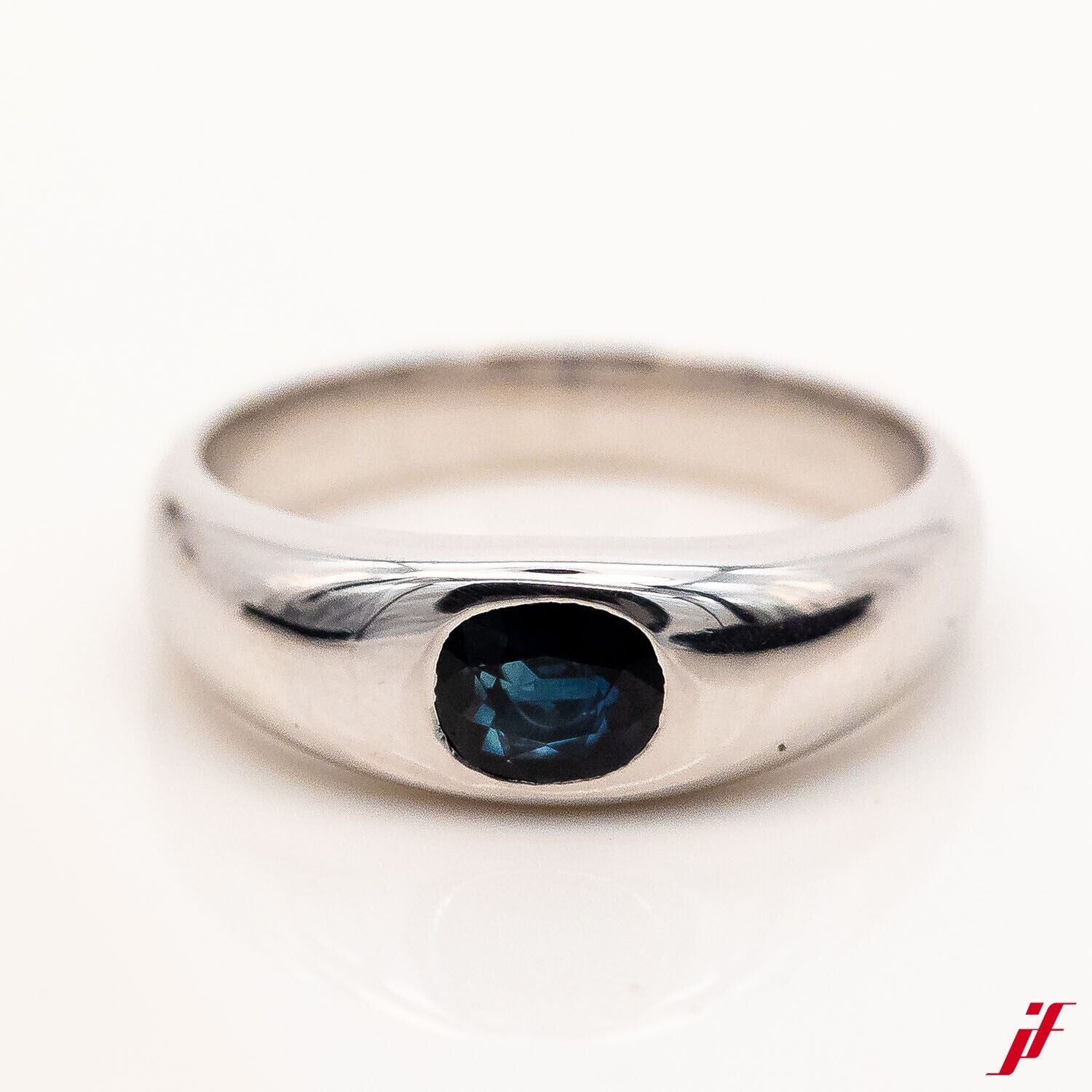 Ring 18K/750 Weißgold Saphir 0,6ct Gr.60 - Wert 3.800€