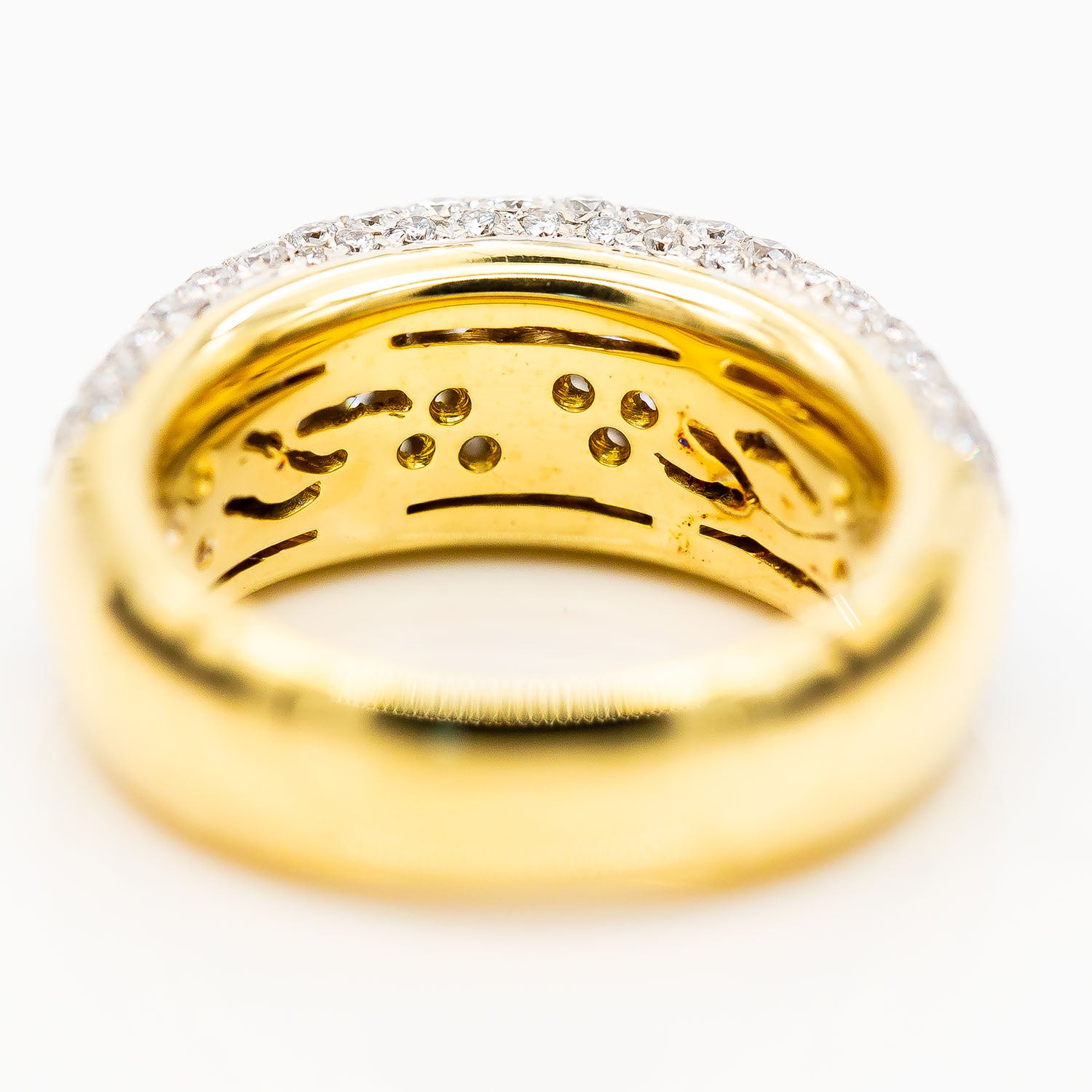 Ring 750/18K Gelbgold Diamant 3,0ct TW/VS Gr.52 - Wert 10.000€