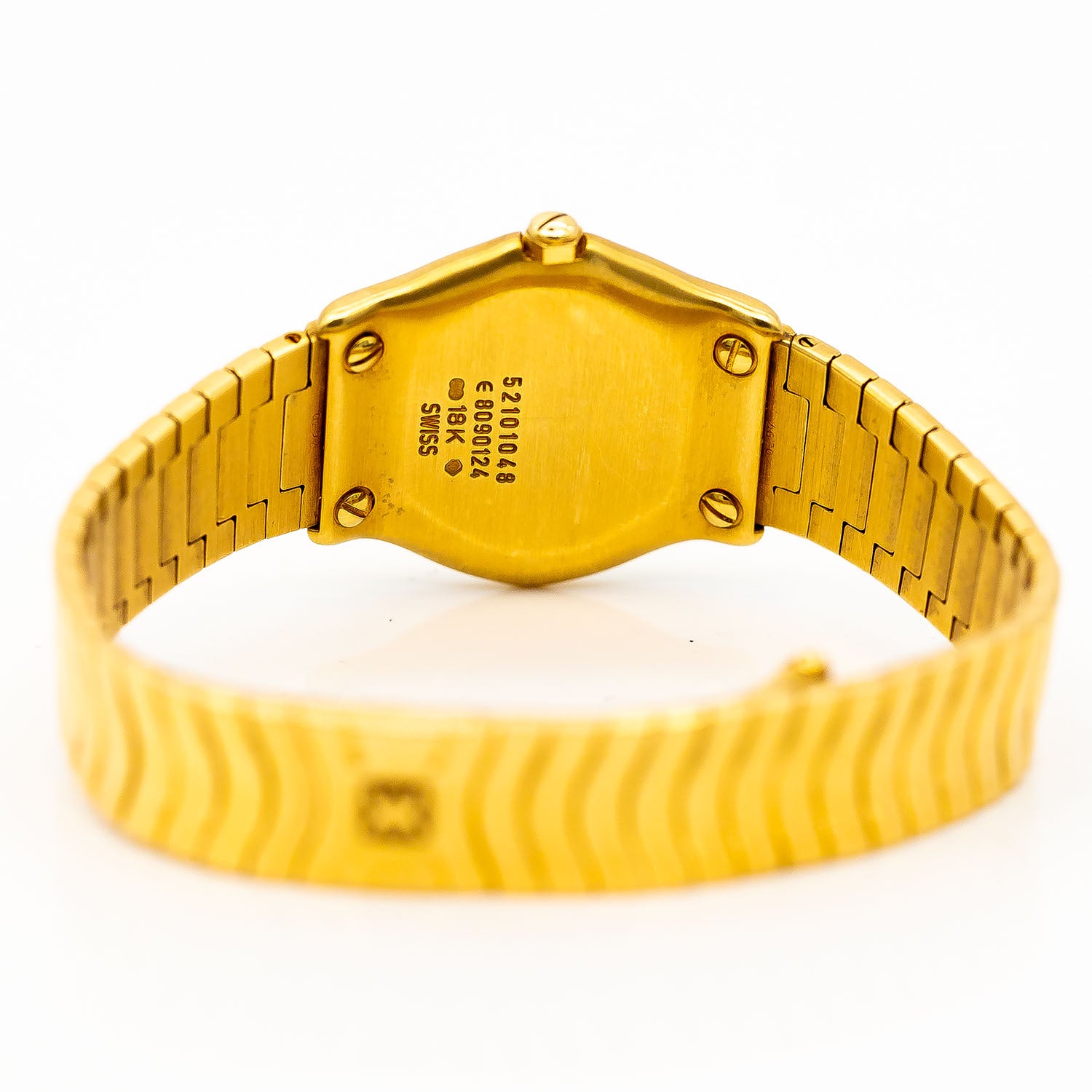 Ebel Sport Classic Ref.8090121 24mm 18K Gelbgold Quarz Diamant