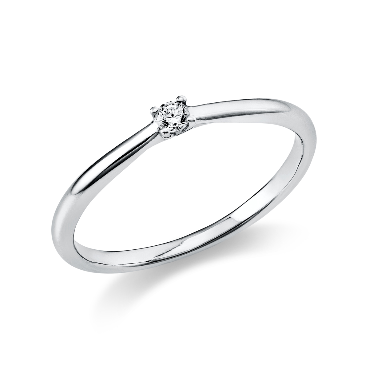 Solitaire Ring 0,05ct