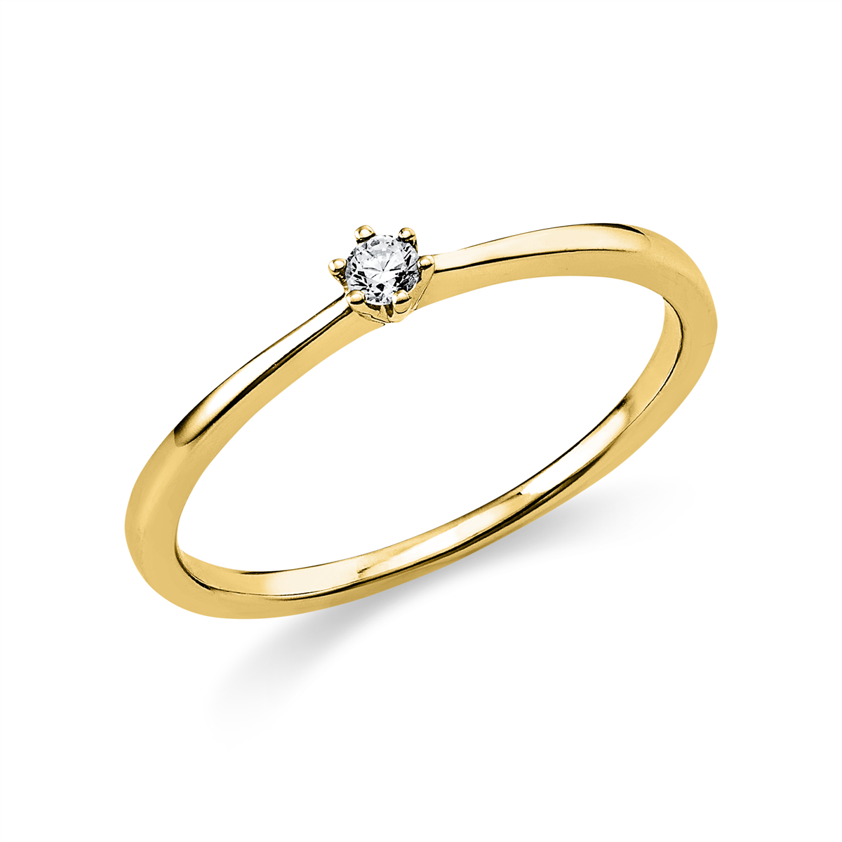 Solitaire Ring 0,05ct