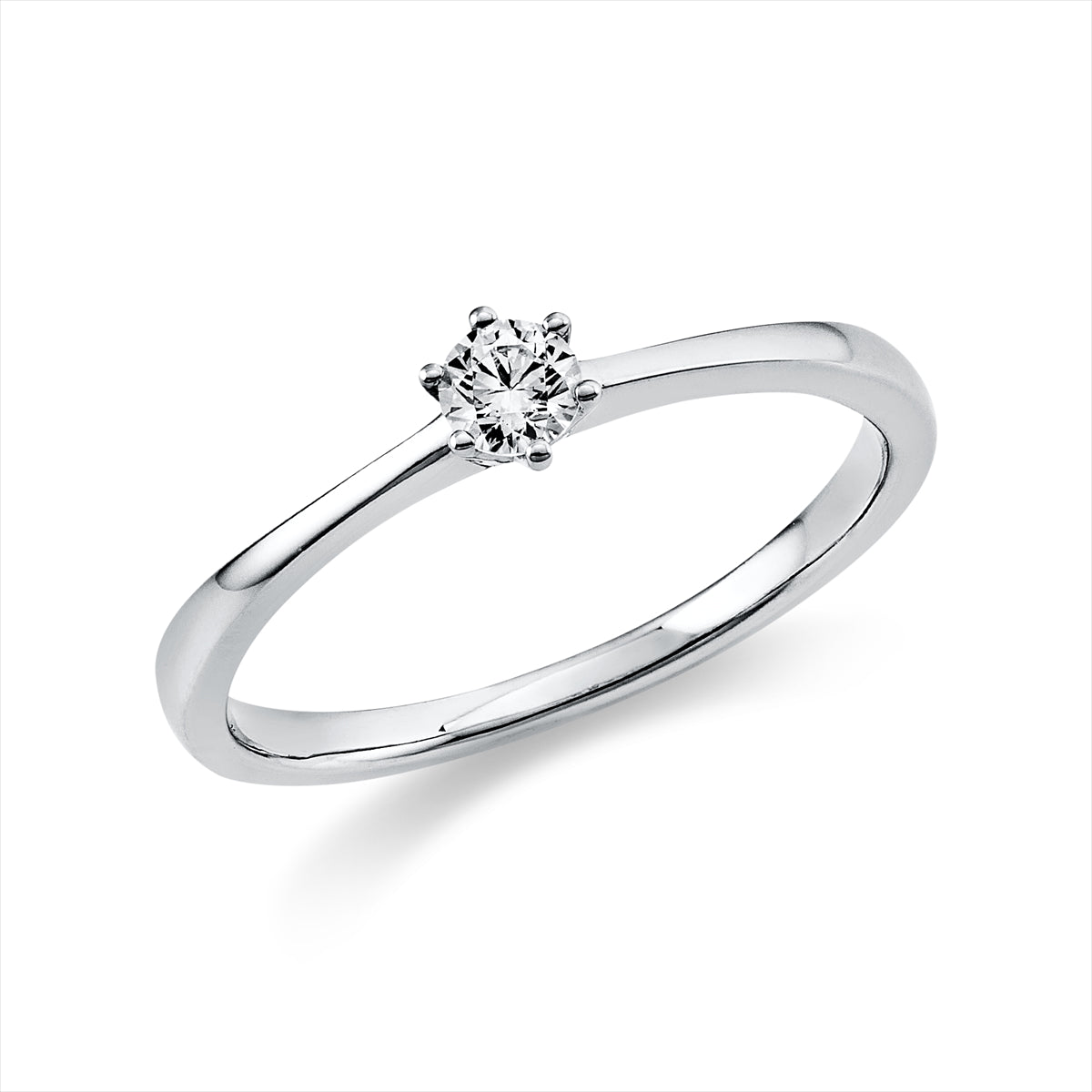 Solitaire Ring 0,15ct