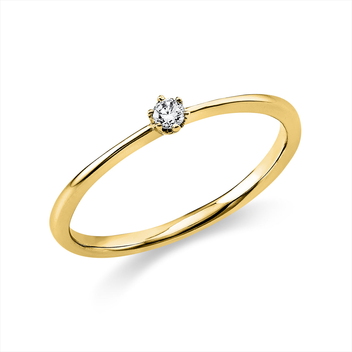 Solitaire Ring 0,05ct
