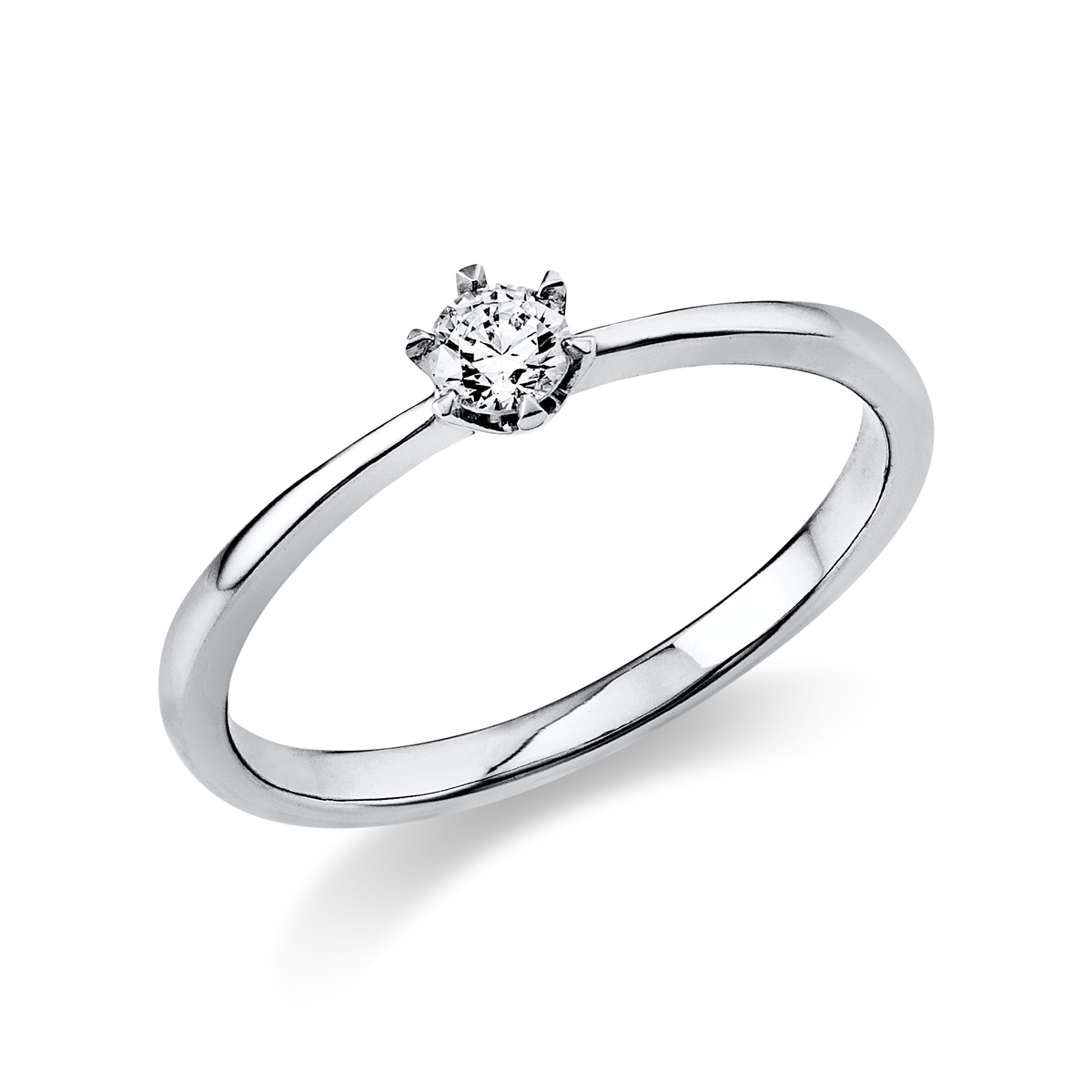 Solitaire Ring 0,15ct