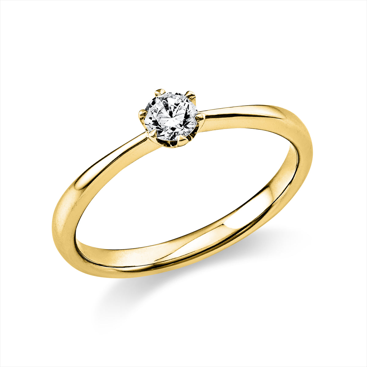 Solitaire Ring 0,2ct