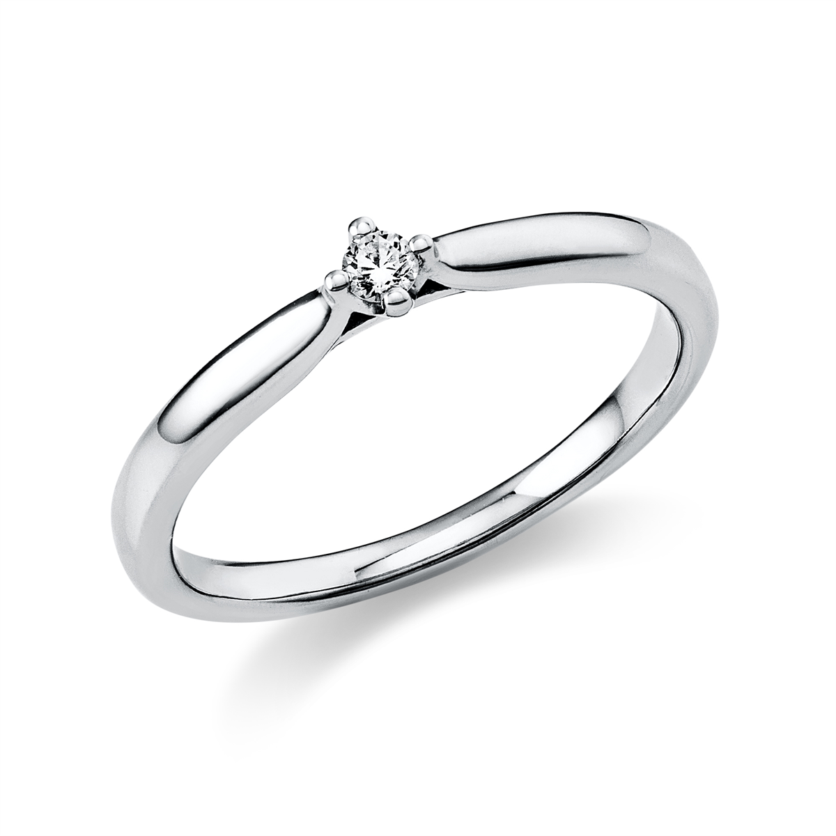 Solitaire Ring 0,05ct