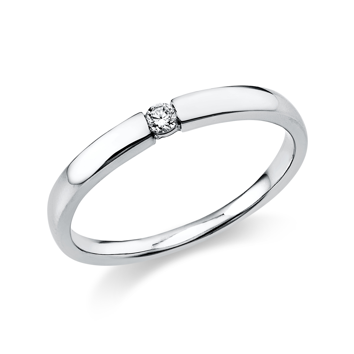 Solitaire Ring 0,06ct