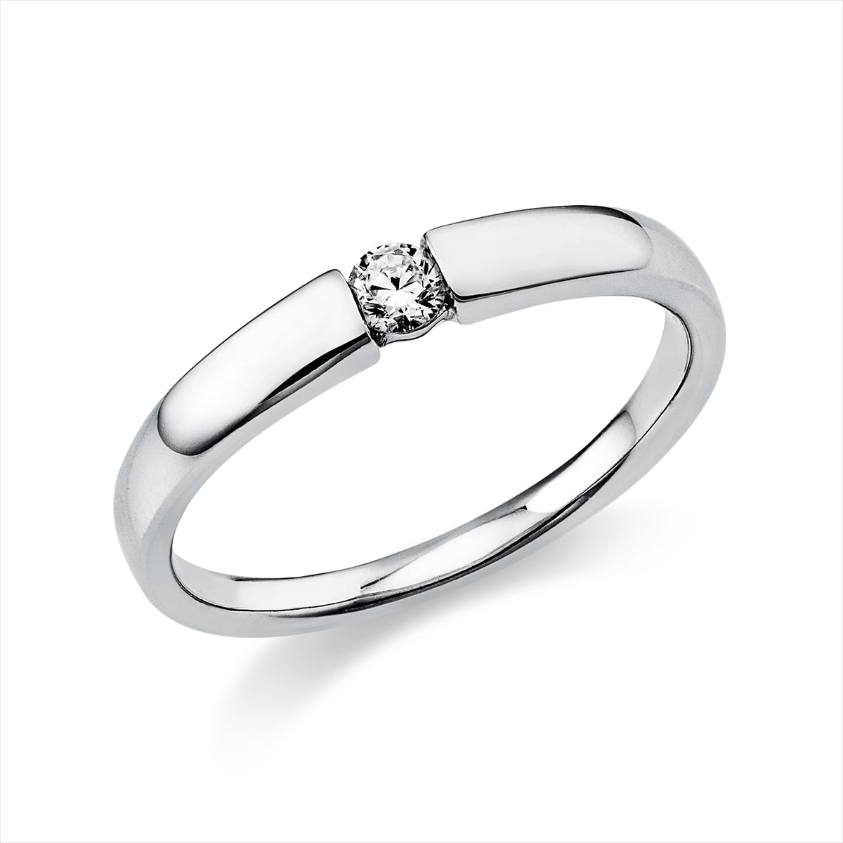 Solitaire Ring 0,1ct