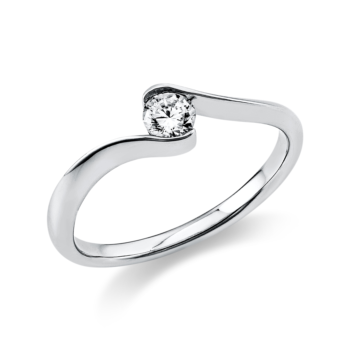 Solitaire Ring 0,2ct