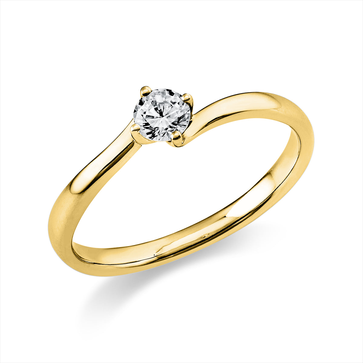 Solitaire Ring 0,2ct