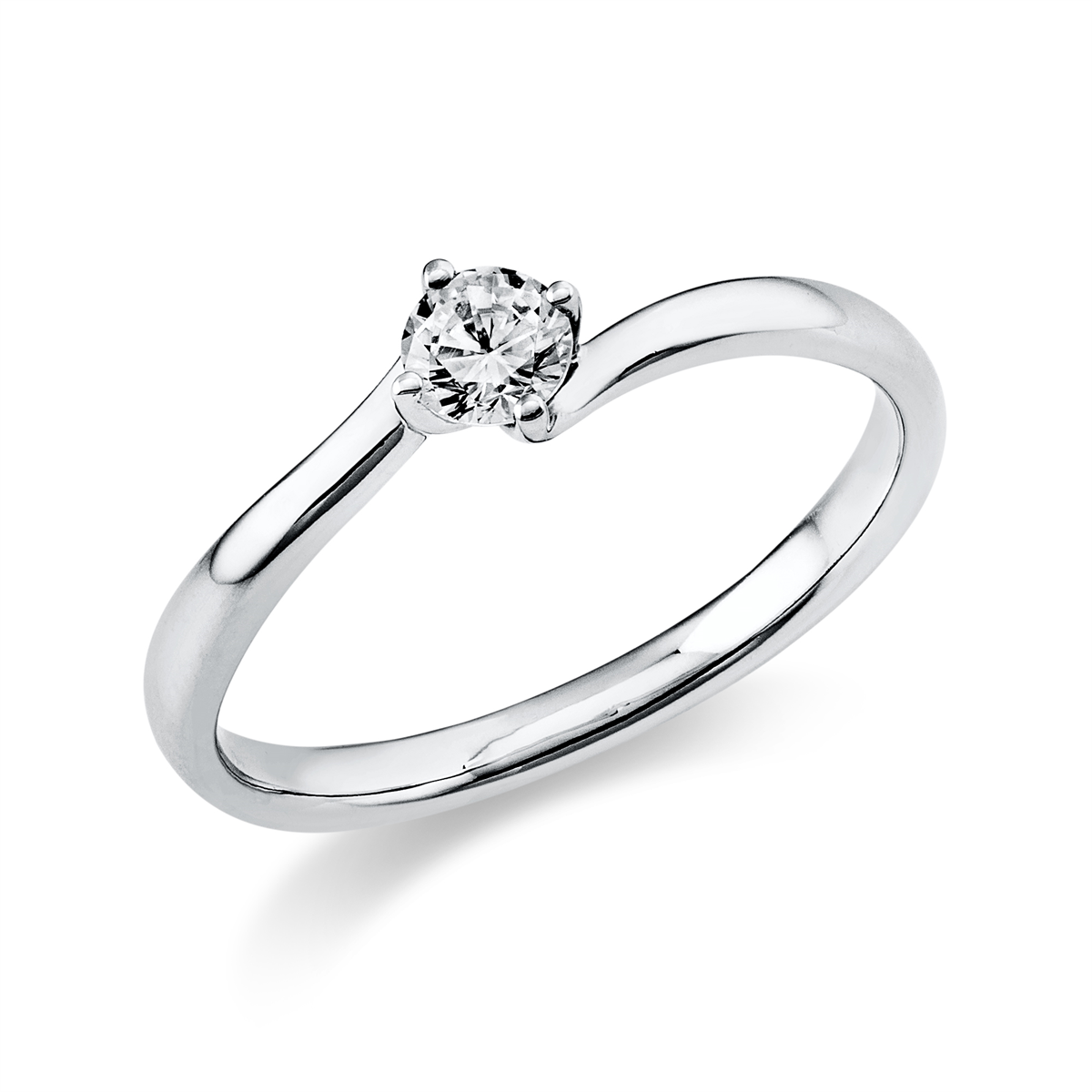 Solitaire Ring 0,2ct