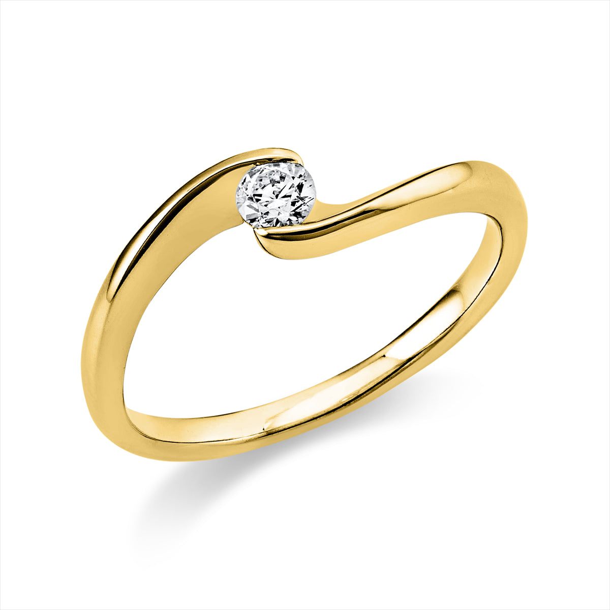 Solitaire Ring 0,15ct