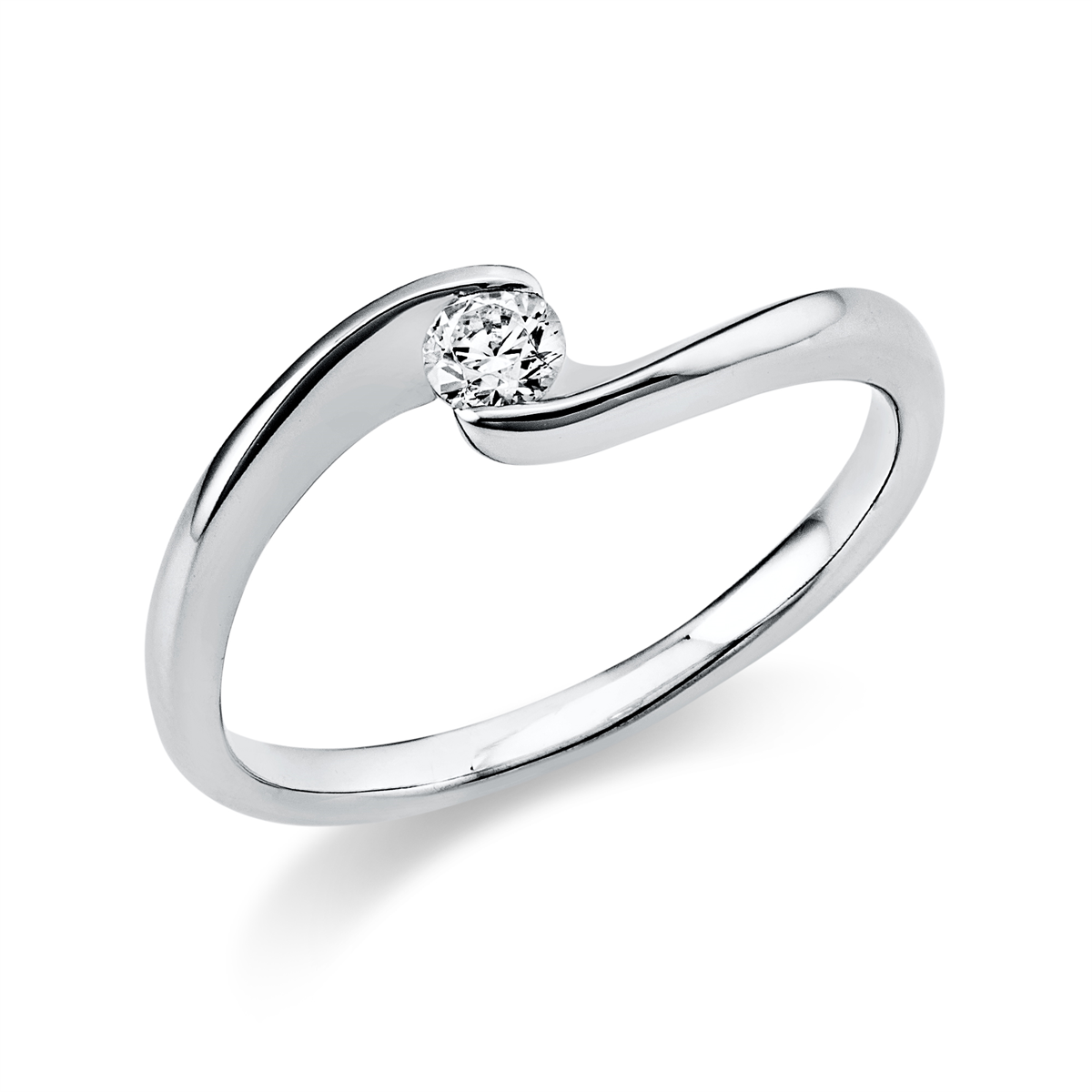 Solitaire Ring 0,15ct