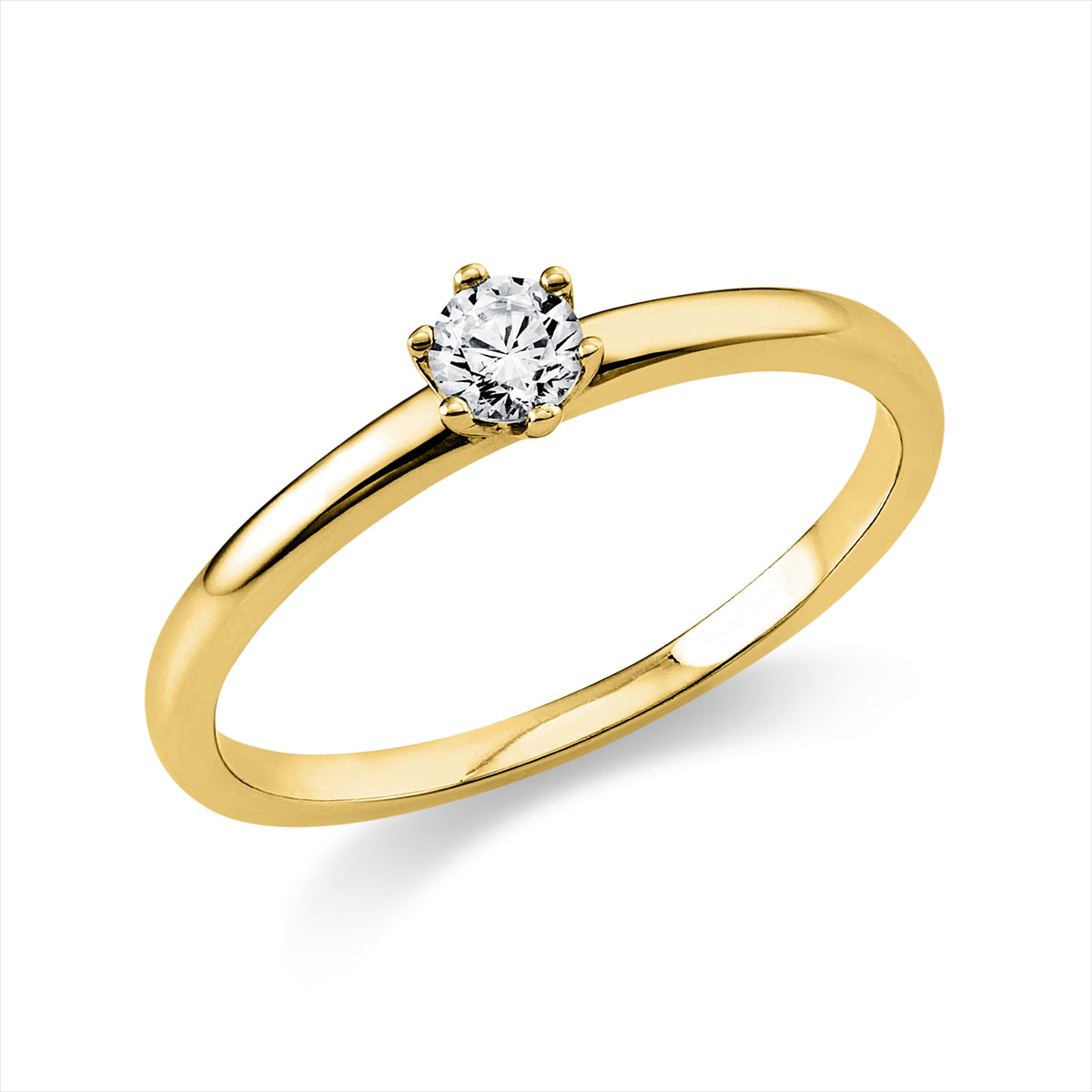Solitaire Ring 0,15ct