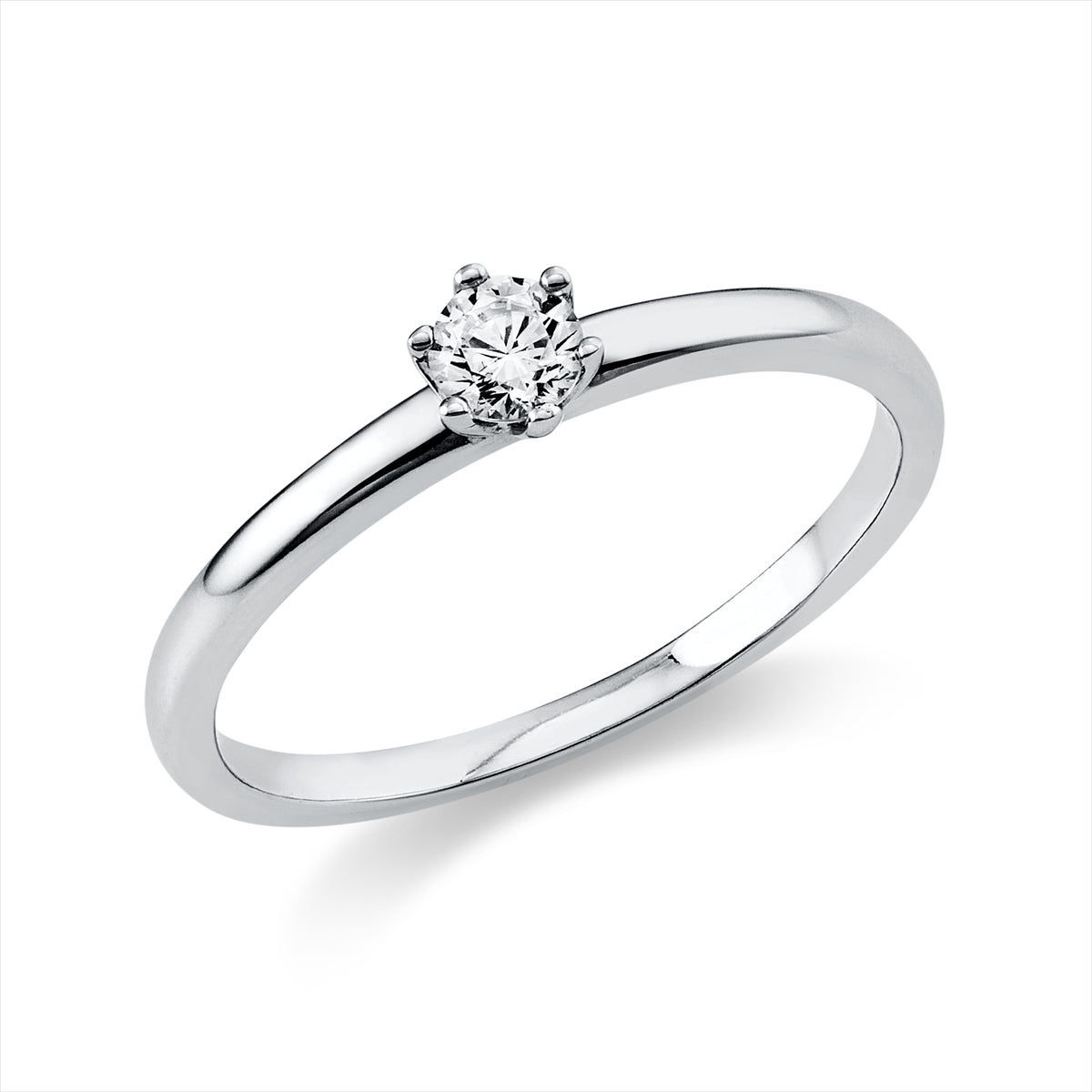 Solitaire Ring 0,15ct