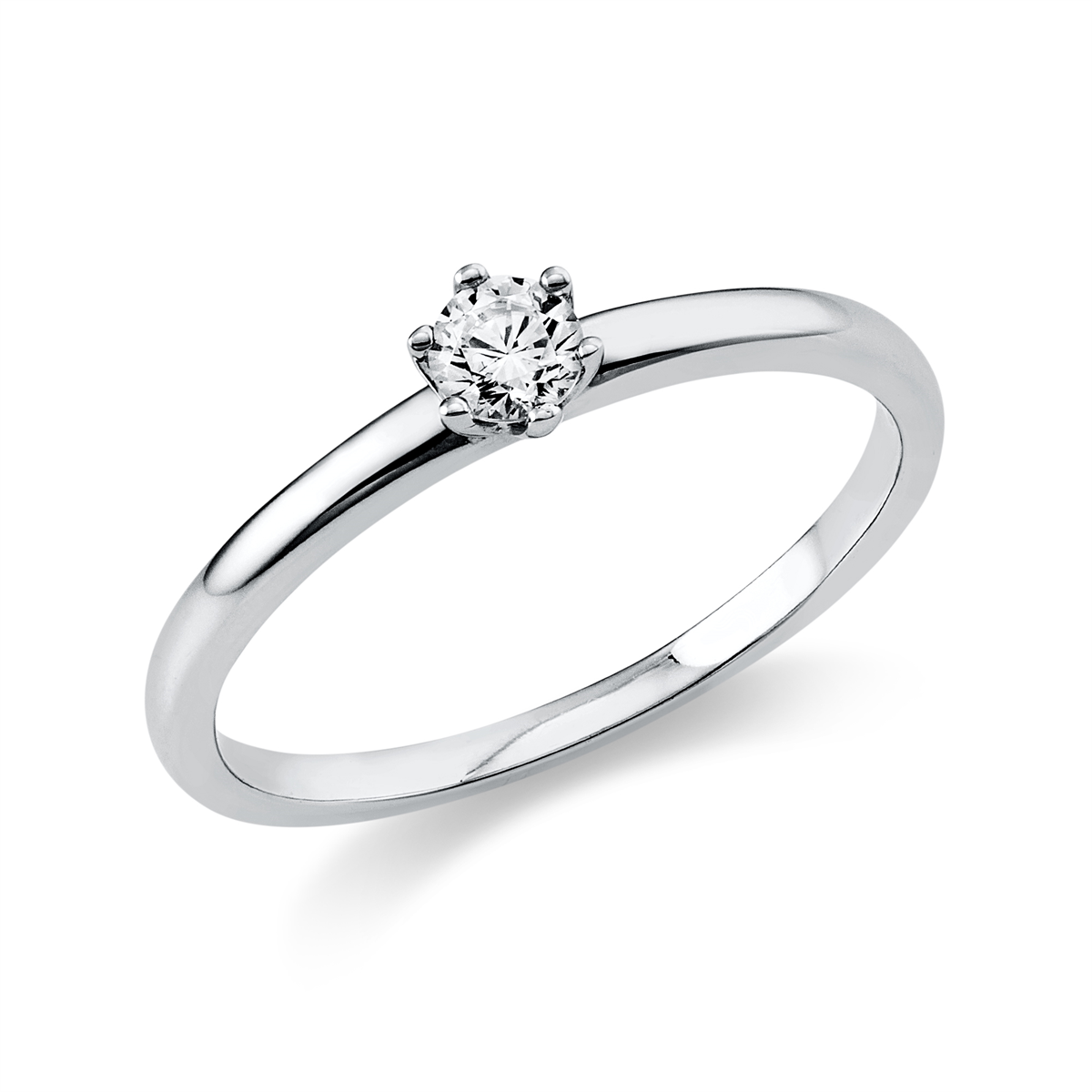 Solitaire Ring 0,15ct