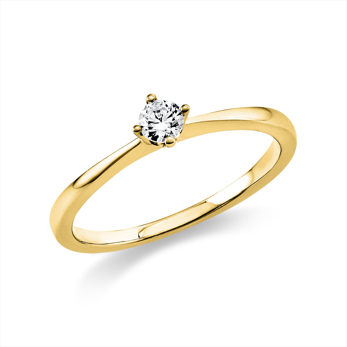 Solitaire Ring 0,15ct