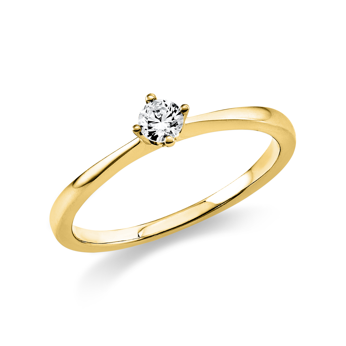 Solitaire Ring 0,15ct