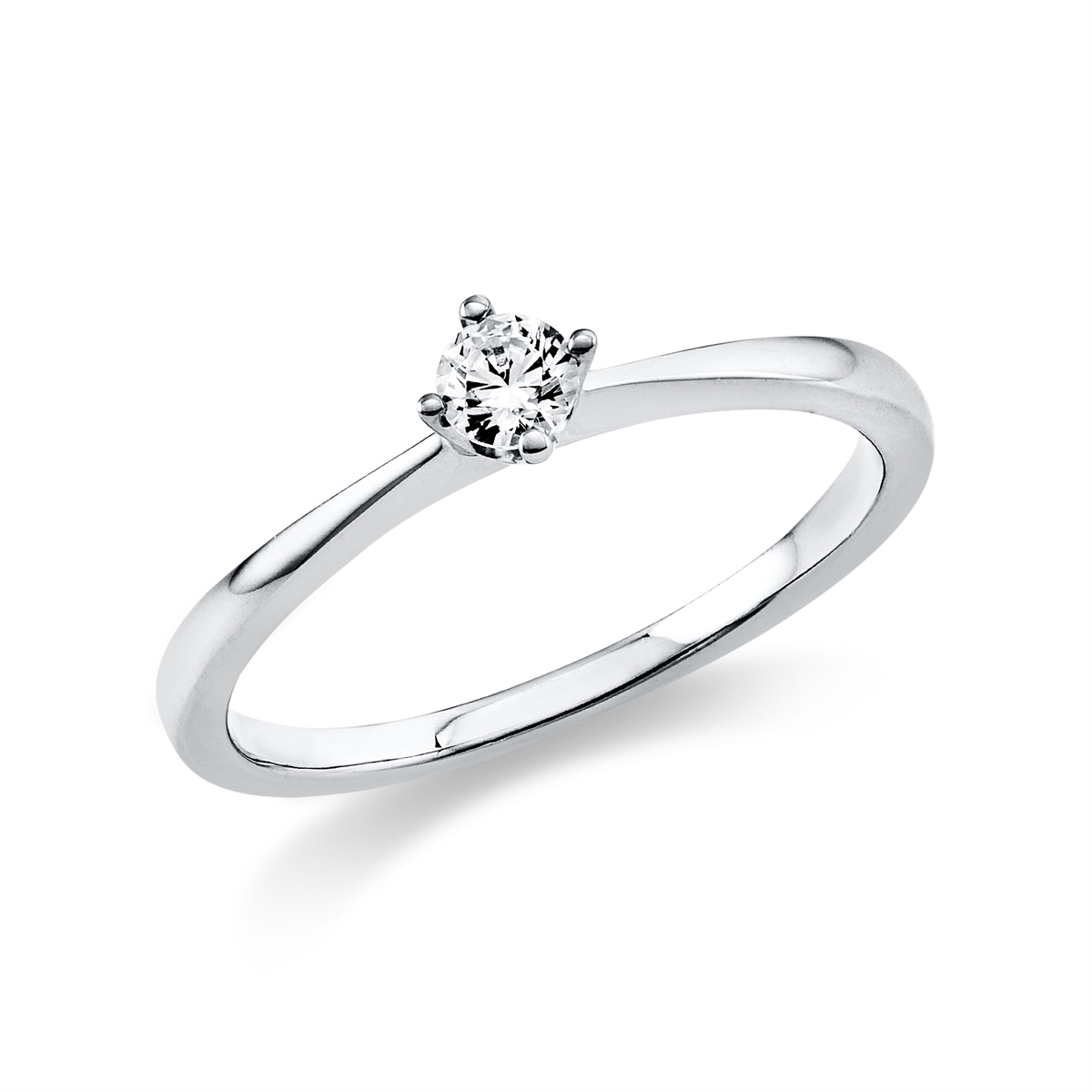 Solitaire Ring 0,15ct