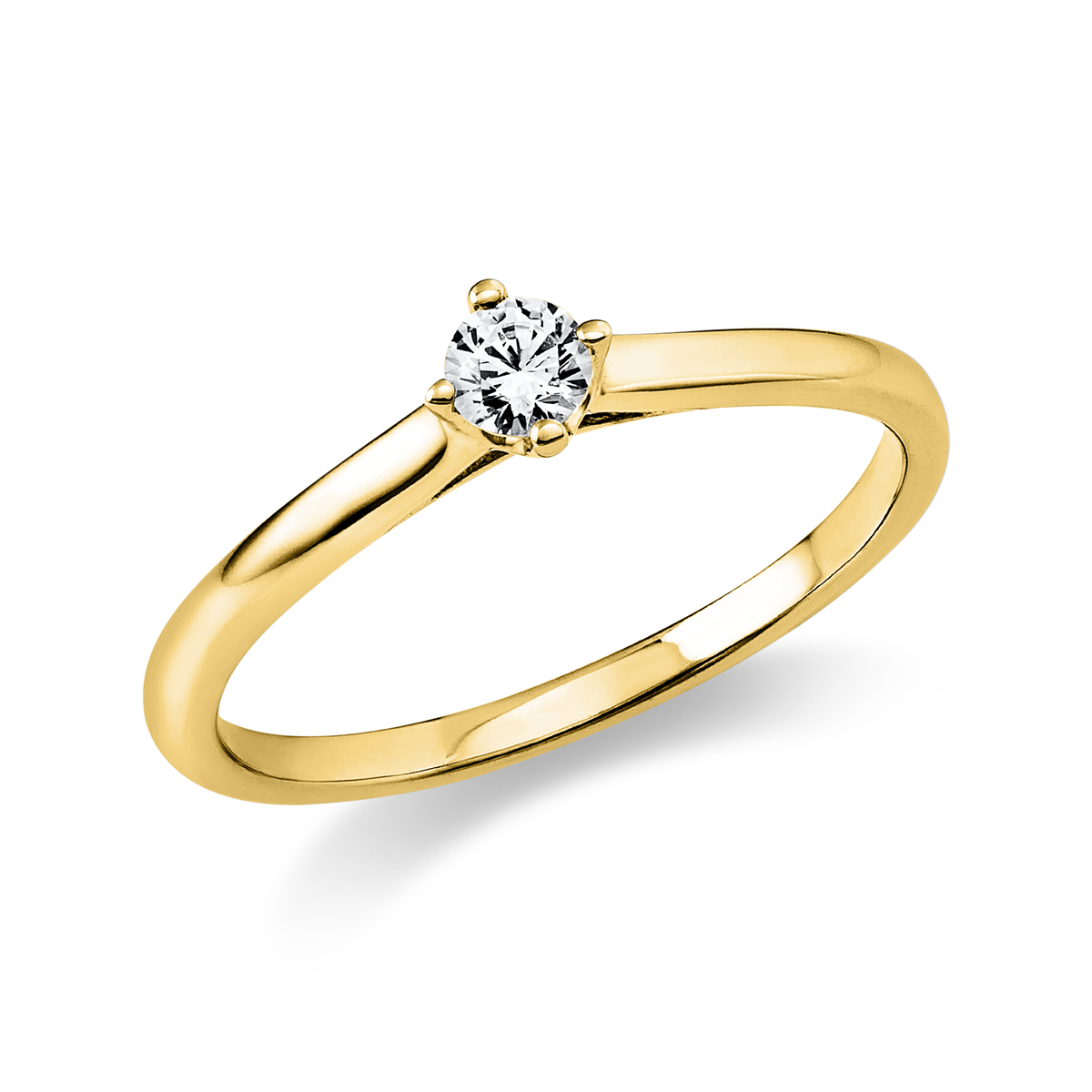 Solitaire Ring 0,15ct