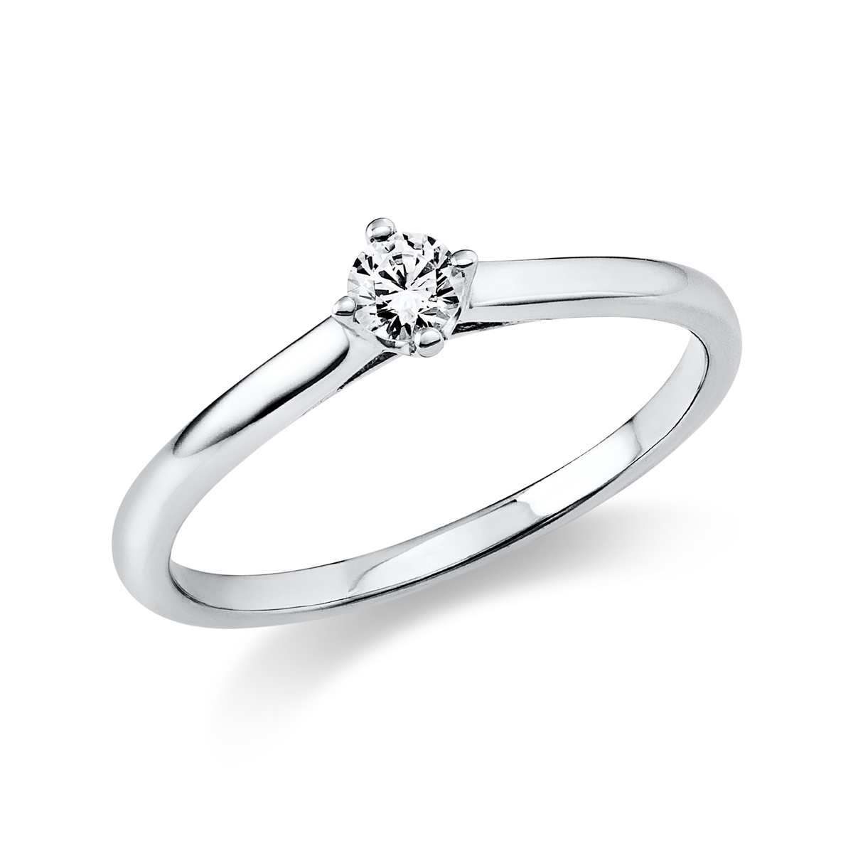 Solitaire Ring 0,15ct