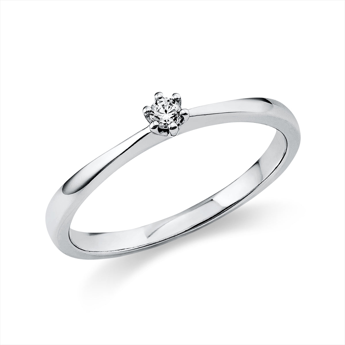 Solitaire Ring 0,05ct