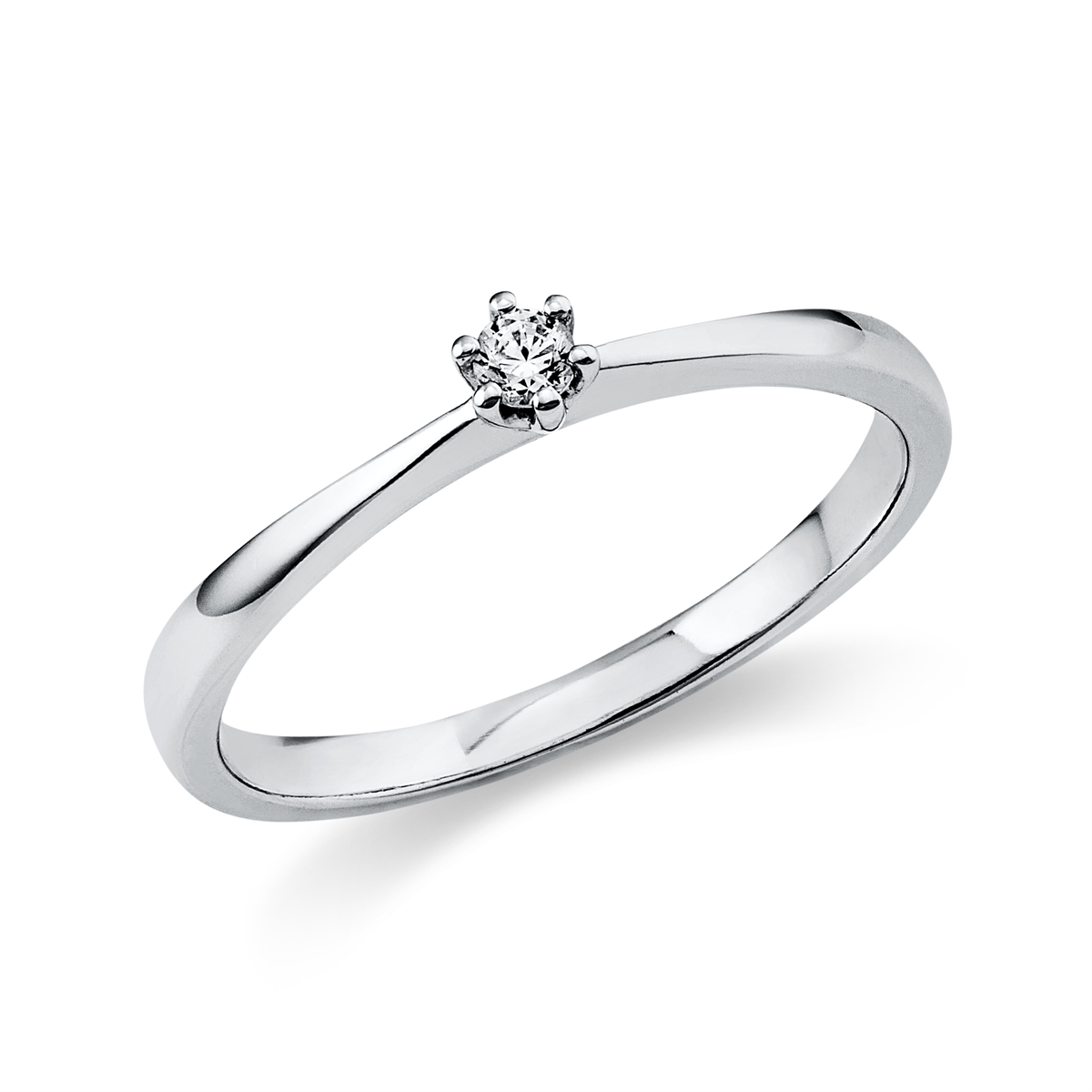 Solitaire Ring 0,05ct