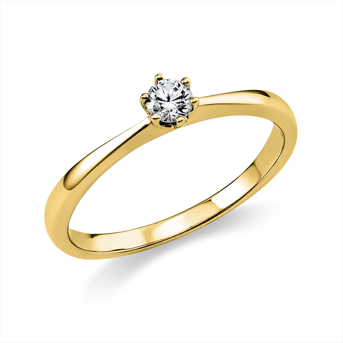 Solitaire Ring 0,15ct