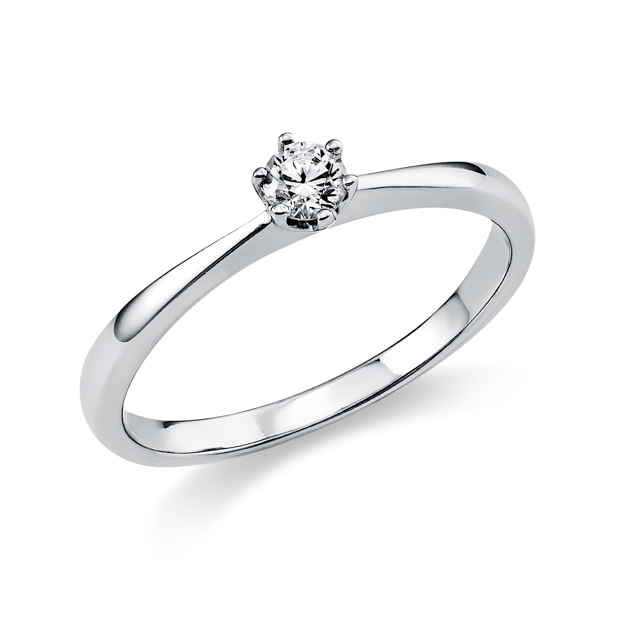 Solitaire Ring 0,15ct