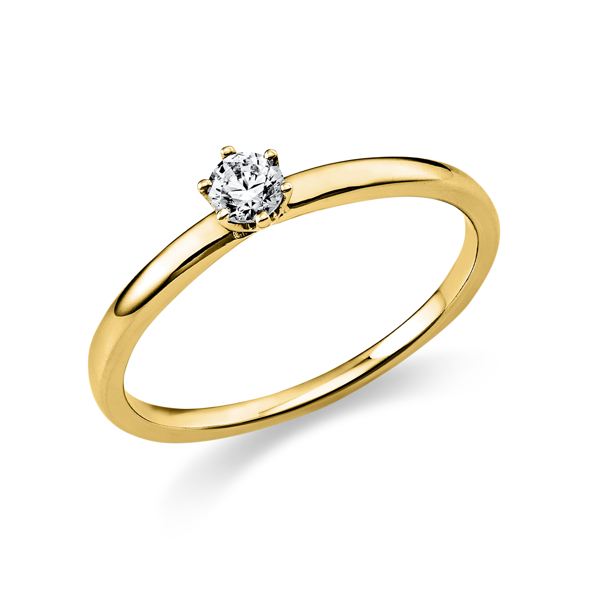 Solitaire Ring 0,15ct