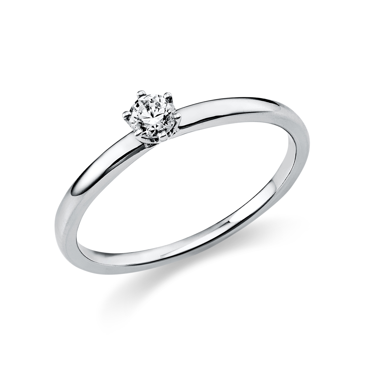 Solitaire Ring 0,15ct