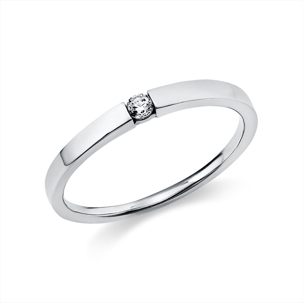 Solitaire Ring 0,05ct