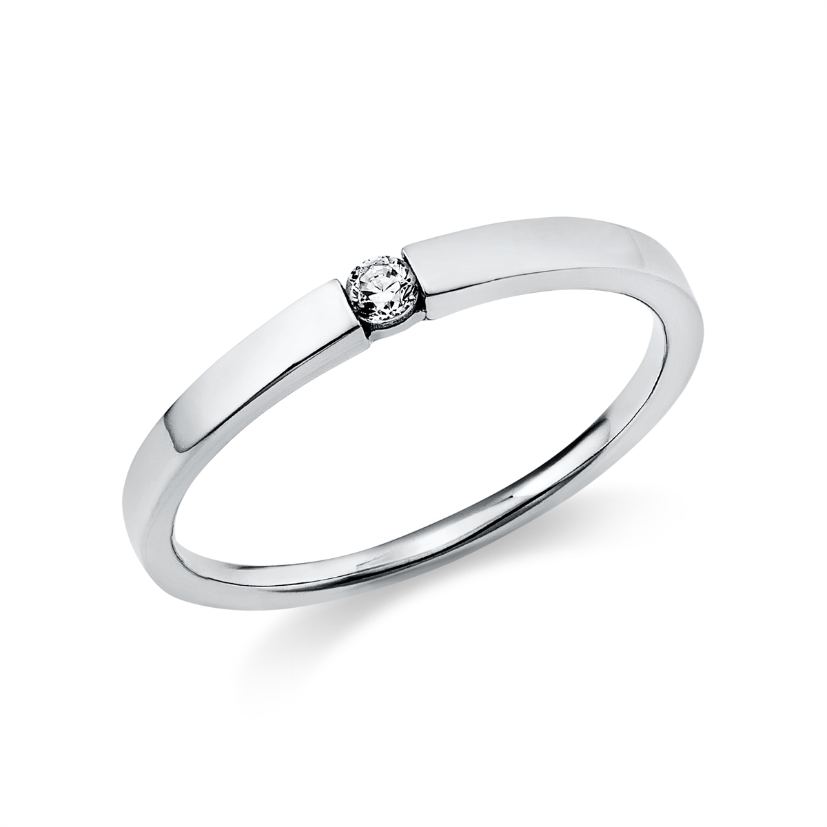 Solitaire Ring 0,05ct