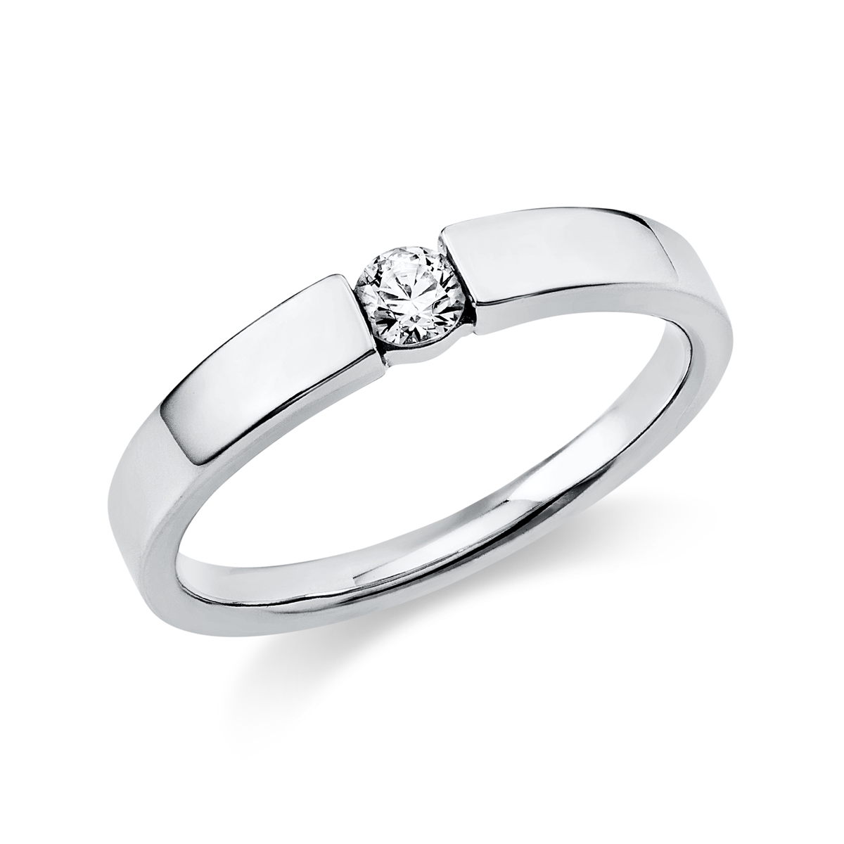 Solitaire Ring 0,15ct