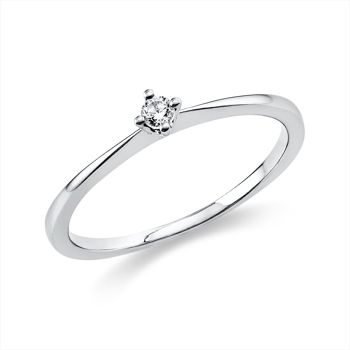 Solitaire Ring 0,05ct