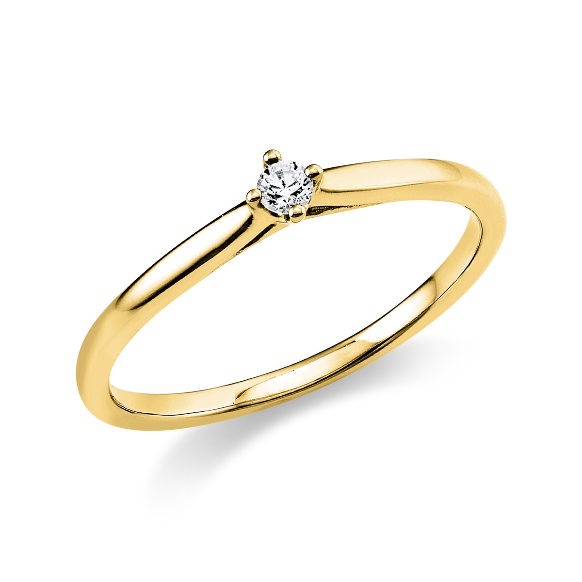 Solitaire Ring 0,05ct