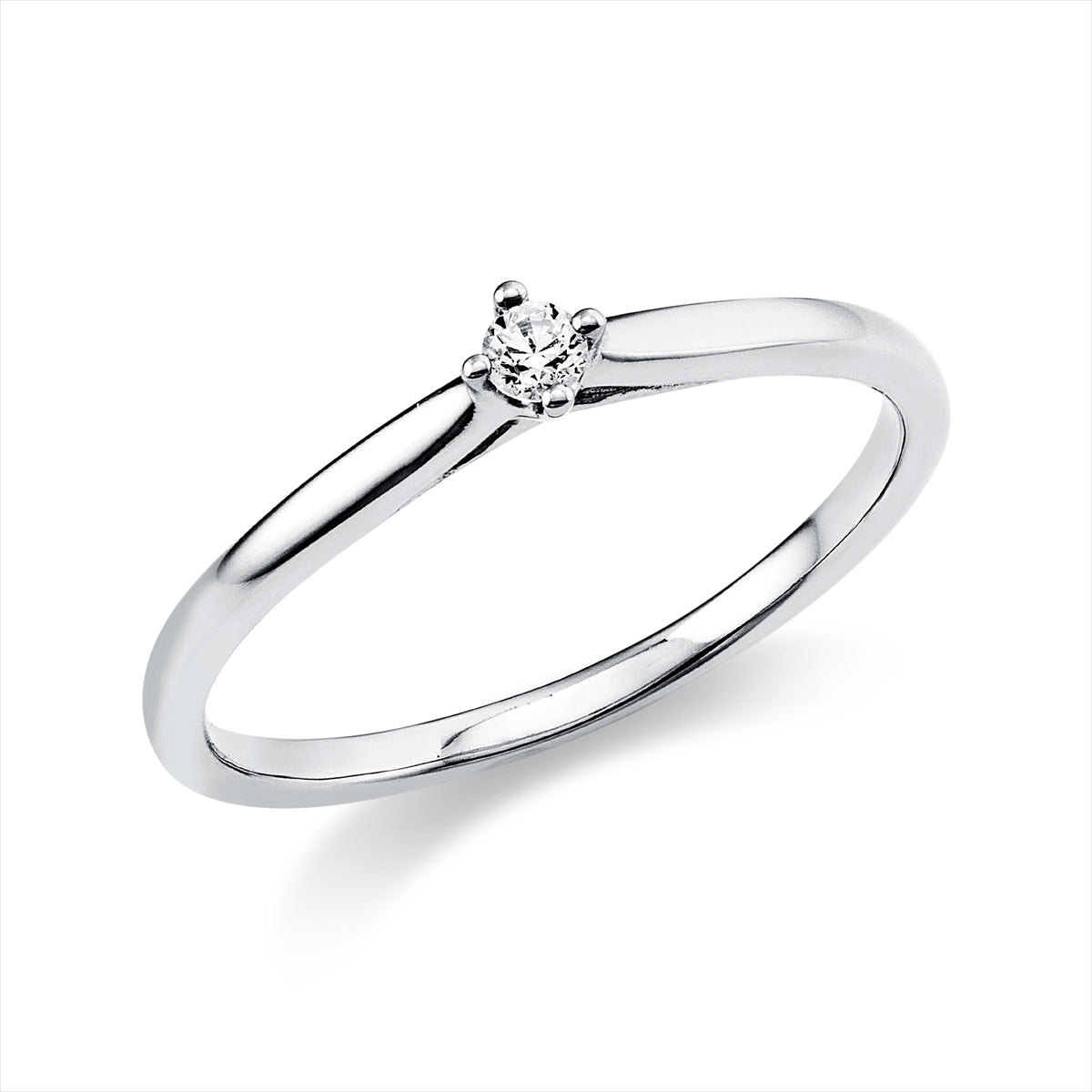 Solitaire Ring 0,05ct