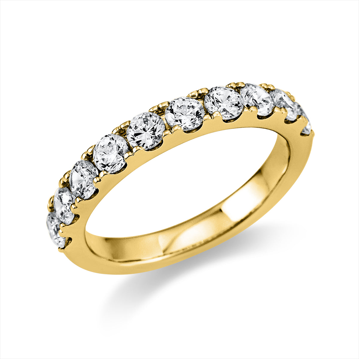 Memoire halb Ring 1,09ct
